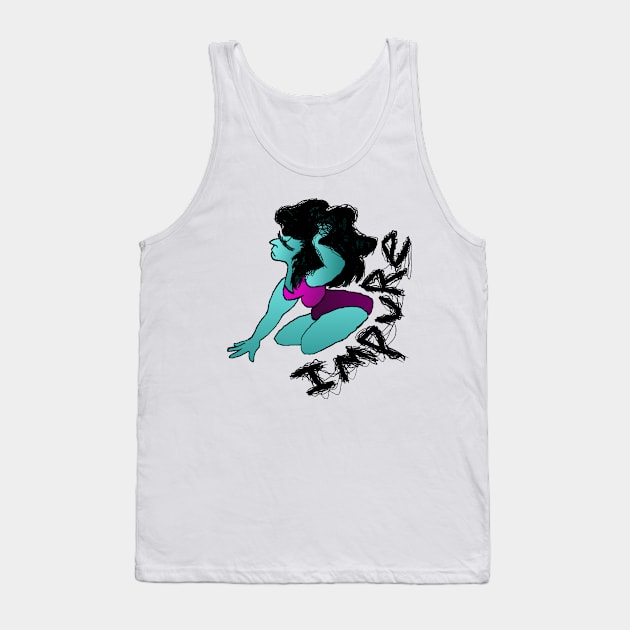 Impure Teal Tank Top by Voxglove